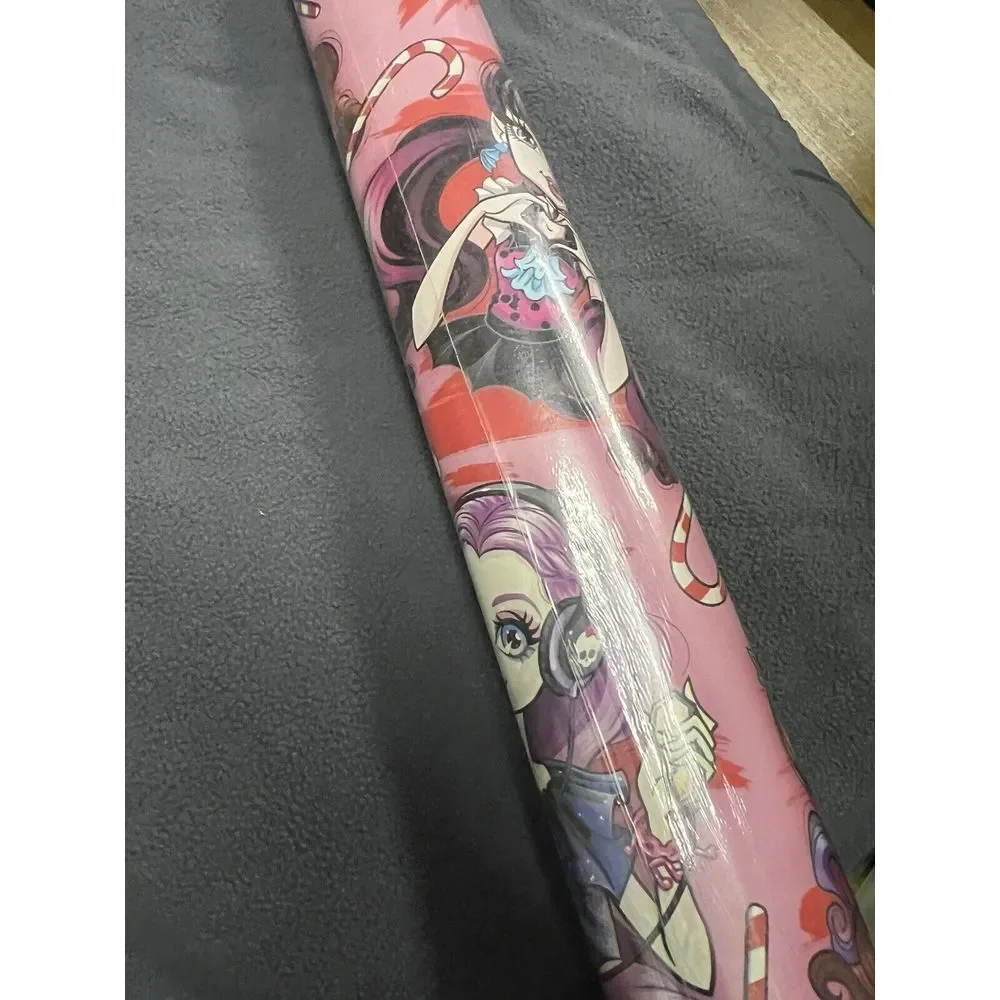 Monster High Gift Wrap Wrapping Paper American Greetings 70 sq Ft‎ Mattel 2017